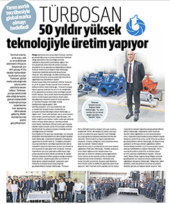 Turbosan has been producing with high technology for 50 years.